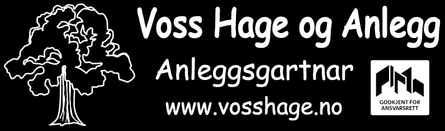 Logo av Voss Hage og Anlegg